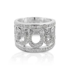 Kelly Herd Seven Horseshoe Ring