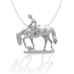 Kelly Herd Trail Horse Pendant