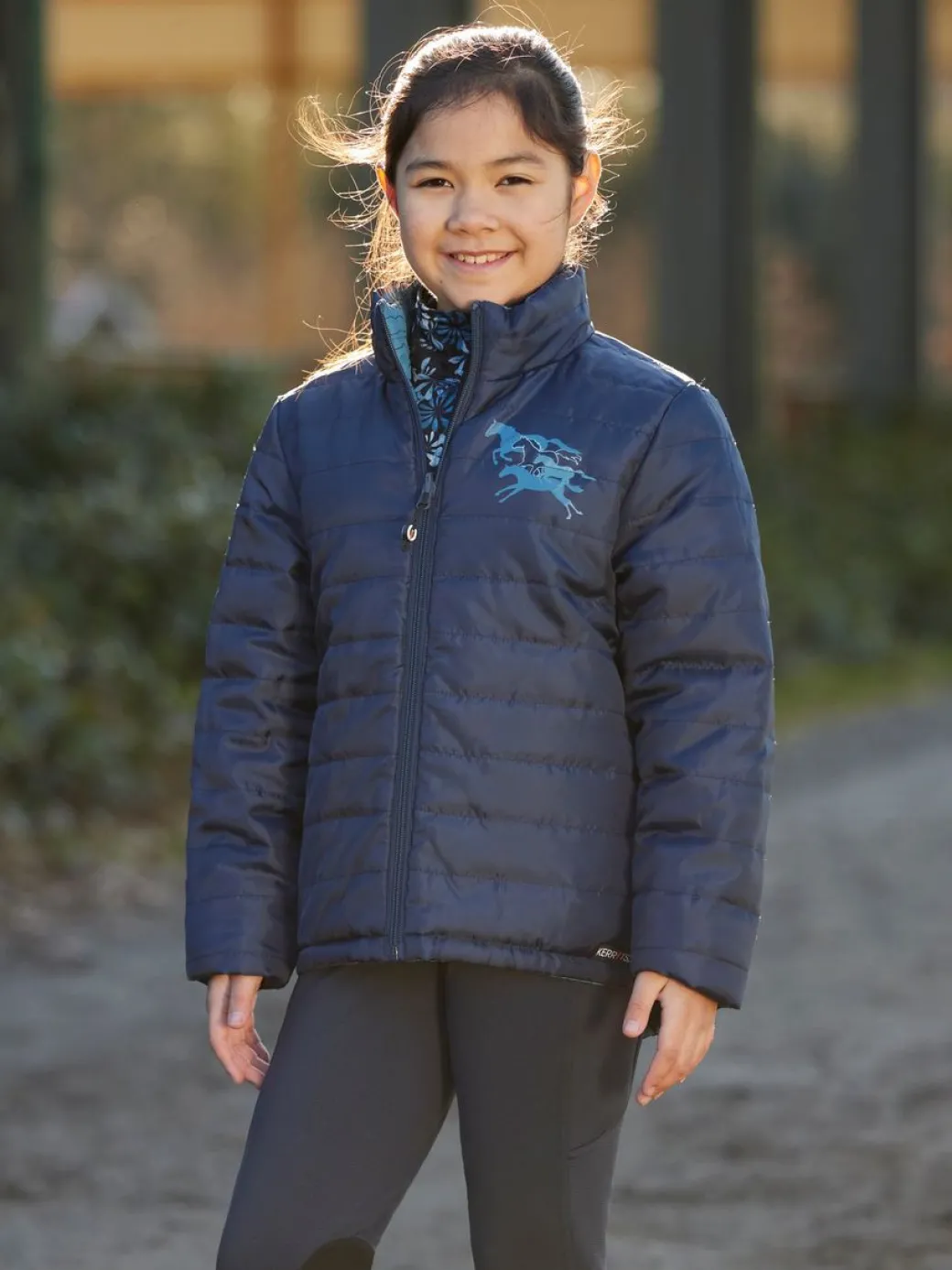 Kids Kerrits Round Up Reversible Jacket