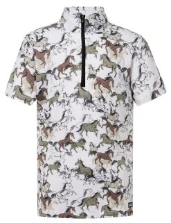Kids Kerrits Summer Ride Ice Fil SS Shirt