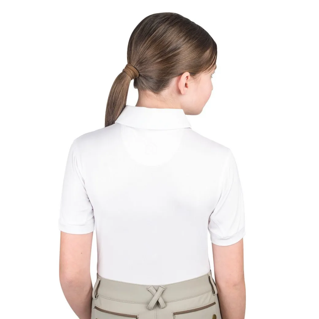 Kids Ovation Short Sleeve Polo Show Shirt