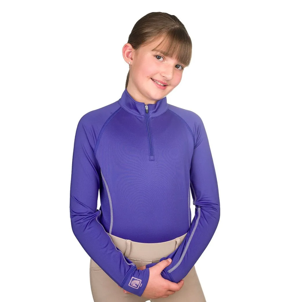 Kids Romfh Half Zip Long Sleeve Sun Shirt