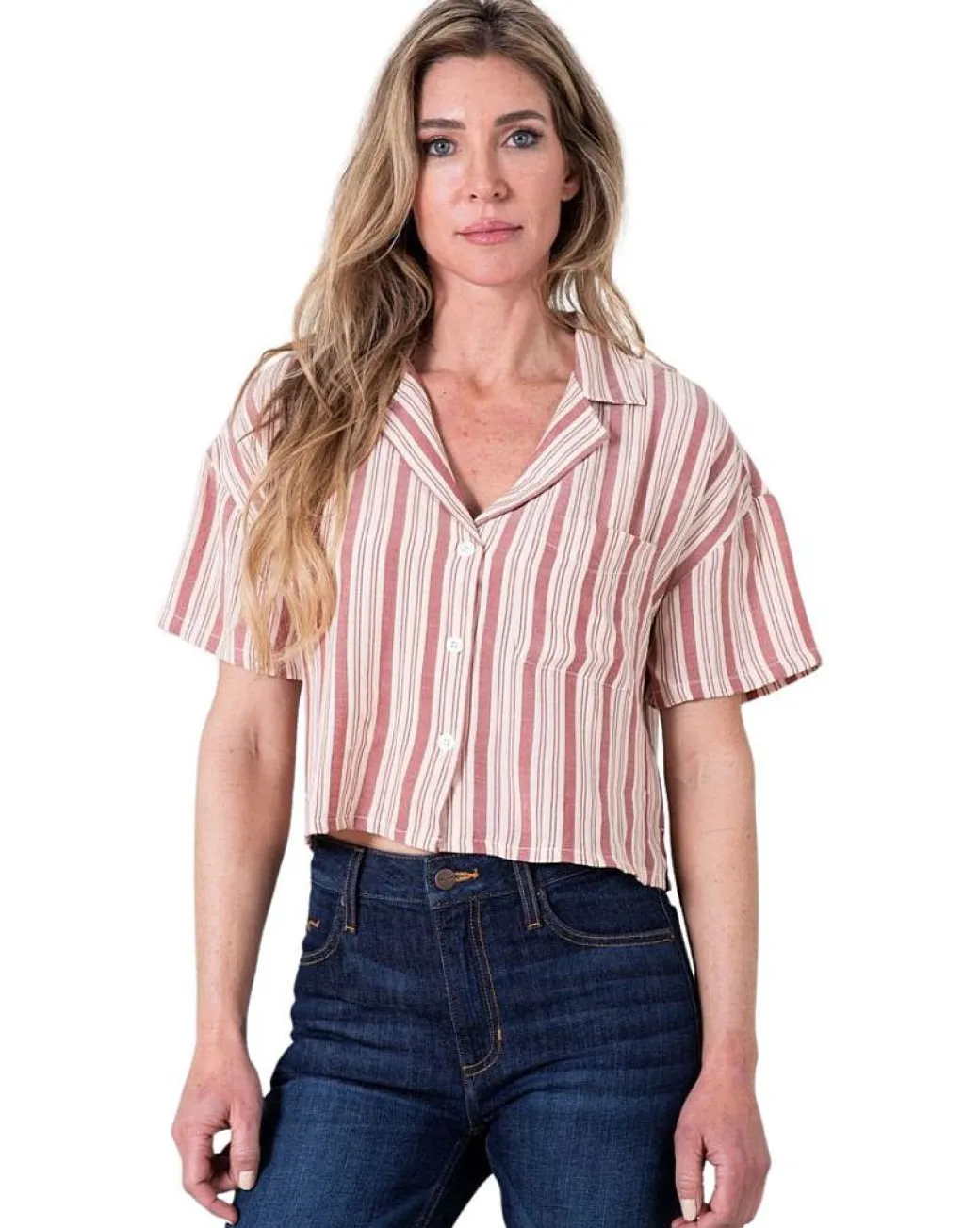 Kimes Ranch Ferris Stripe Shirt SS