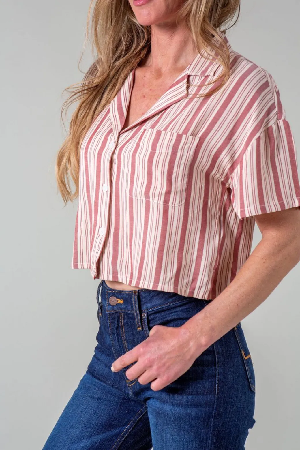 Kimes Ranch Ferris Stripe Shirt SS