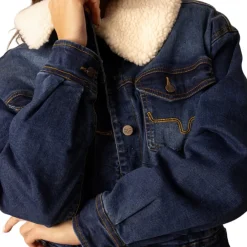 Kimes Ranch Leela Sherpa Denim Jacket