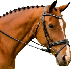 KL Select Flexion Rolled Weymouth Bridle