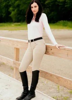 KL Select Gabrielle Knee Patch Breeches