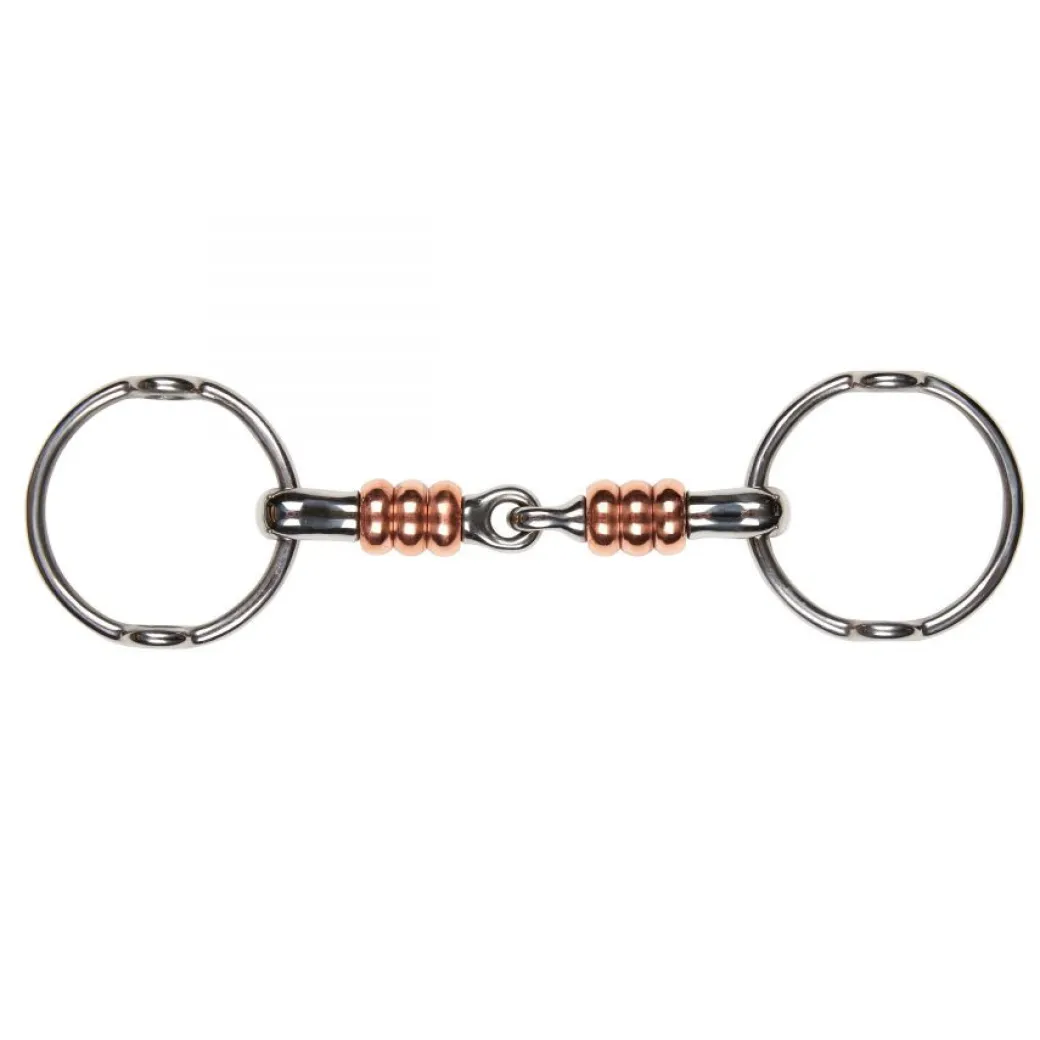 Korsteel Copper Rollers Loose Ring Gag