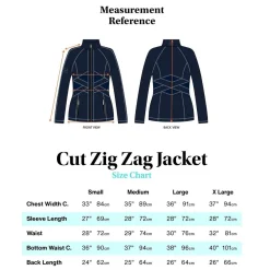 LAEQ Cut Zig Zag Jacket