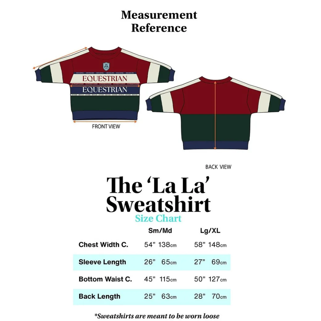 LAEQ LA LA Barn Life Sweatshirt