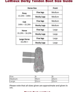 LeMieux Derby Tendon Boots