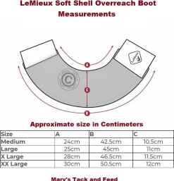 LeMieux Lambswool Overreach Boots