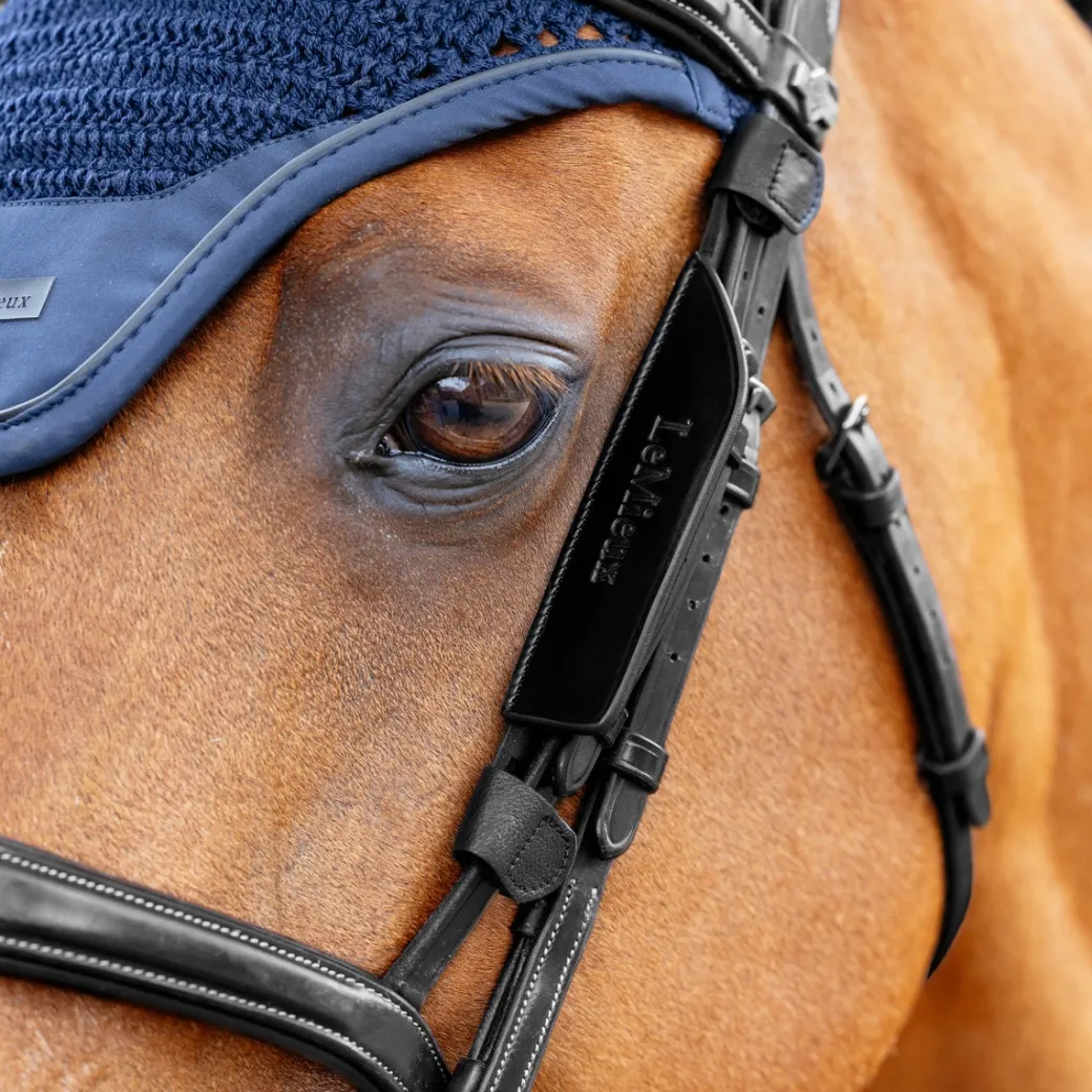 LeMieux Leather Bridle Blinkers