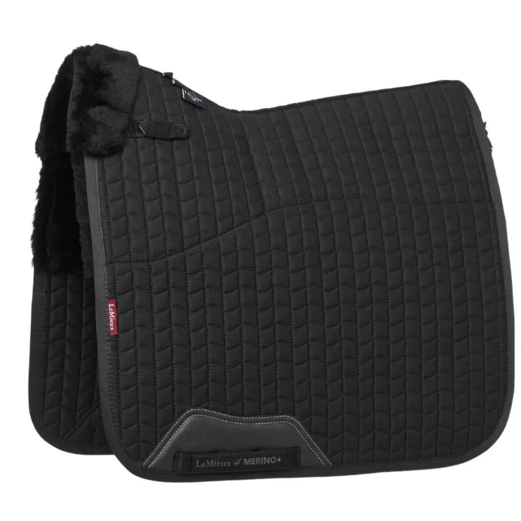 LeMieux Merino+ Half Lined Dressage Square Pad