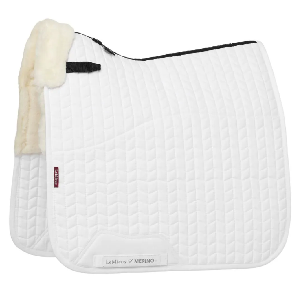 LeMieux Merino+ Half Lined Dressage Square Pad