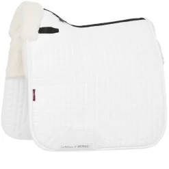 LeMieux Merino+ Half Lined Suede Dressage Pad
