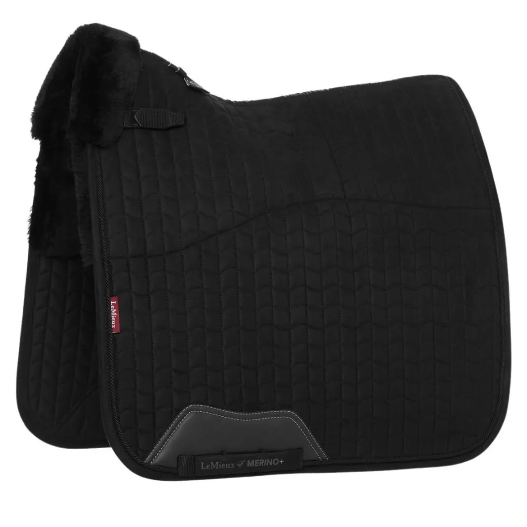 LeMieux Merino+ Half Lined Suede Dressage Pad