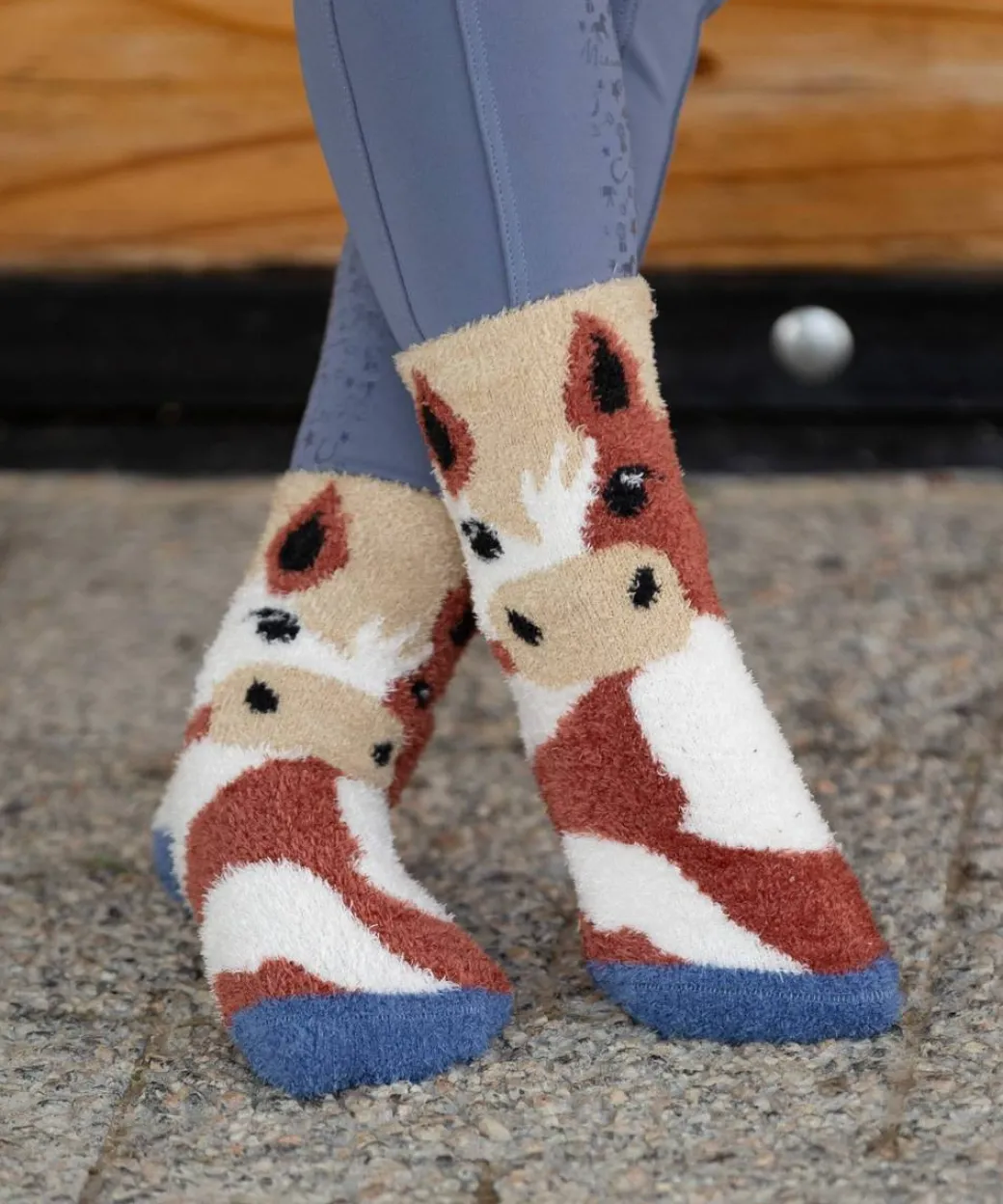 LeMieux Mini Character Fluffy Socks