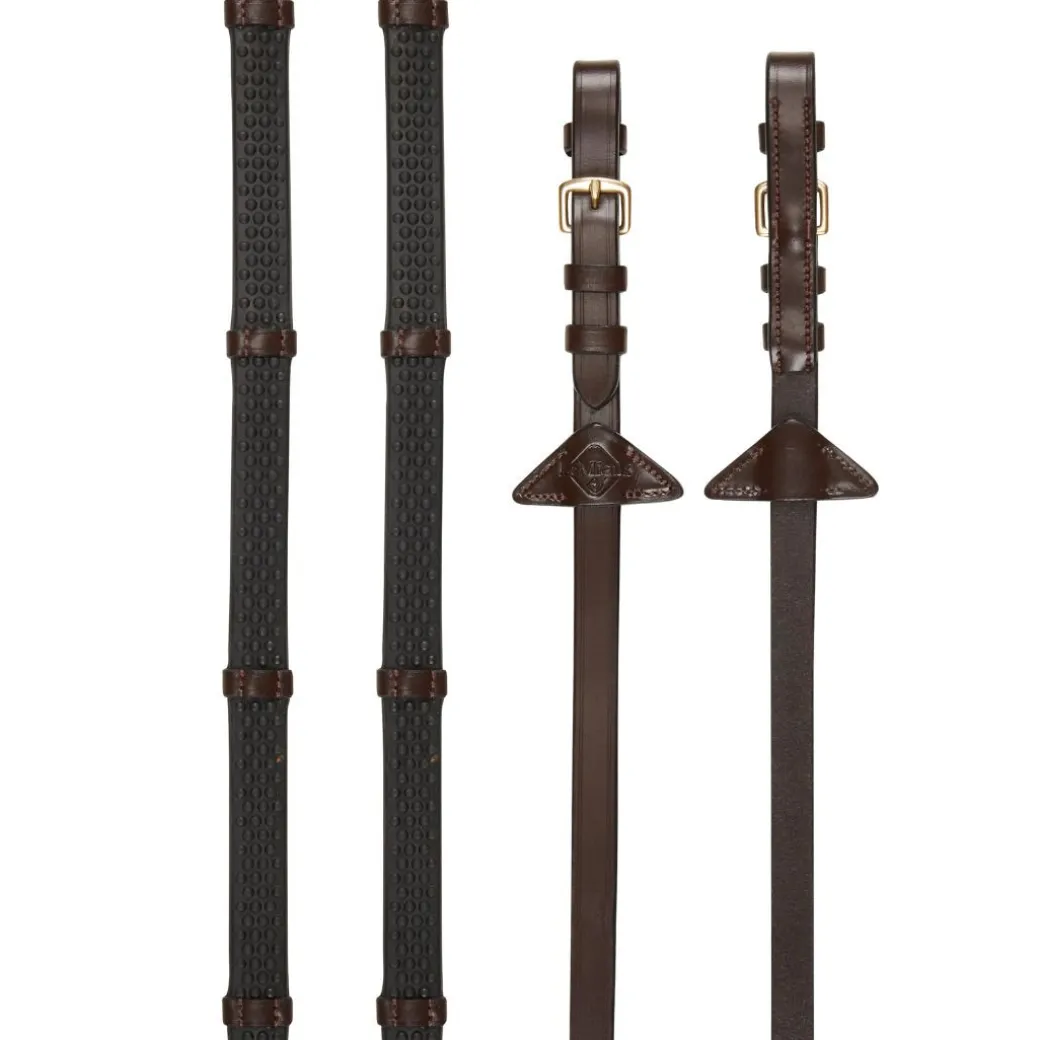 LeMieux Soft Rubber Reins with Stops