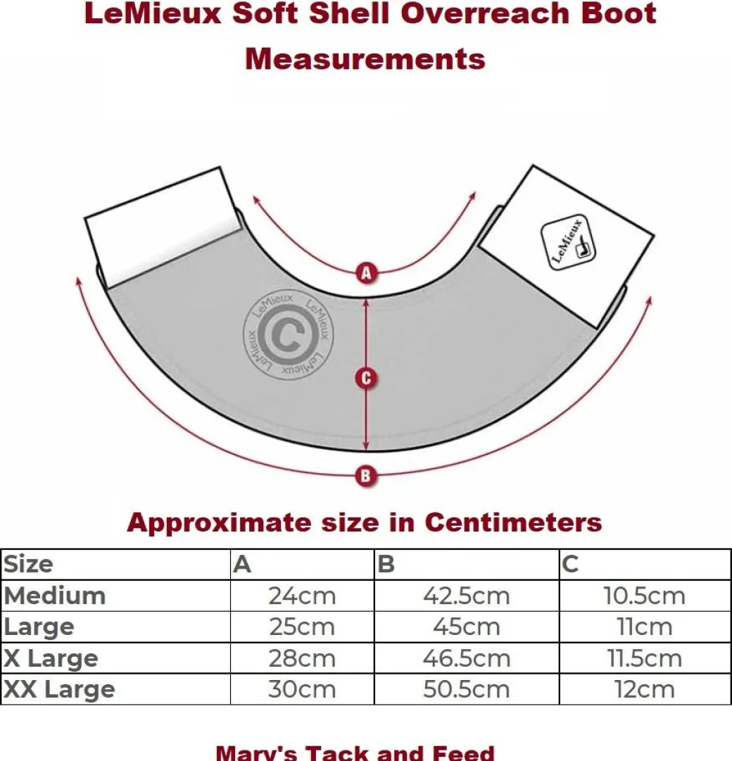 LeMieux Soft Shell Overreach Boots