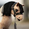 LeMieux Toy Pony Black Leather Halter & Lead