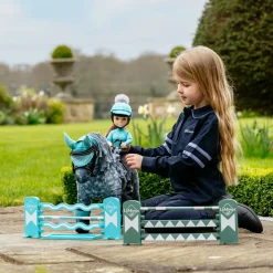 LeMieux Toy Pony Jump Set Azure/Sage