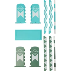 LeMieux Toy Pony Jump Set Azure/Sage