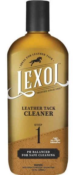 Lexol Leather Tack Cleaner Step 1