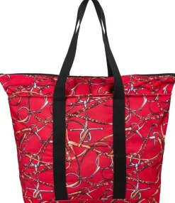 Lila Snaffle Bit Bridles Tote Bag