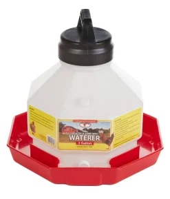Little Giant 3 Gallon Plastic Poultry Waterer