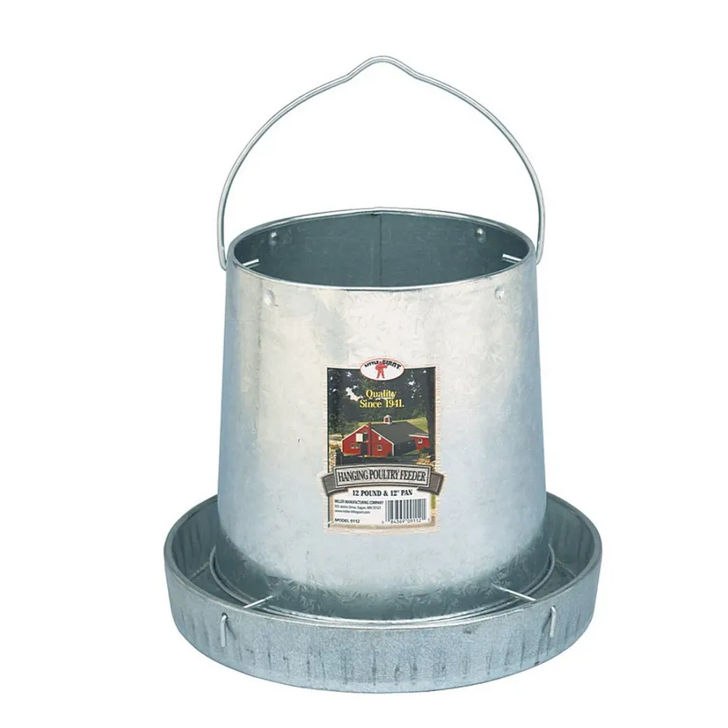 Little Giant Hanging Galvanized Poultry Feeder