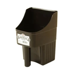 Little Giant 3 Quart Enclosed Plastic Feed Scoop