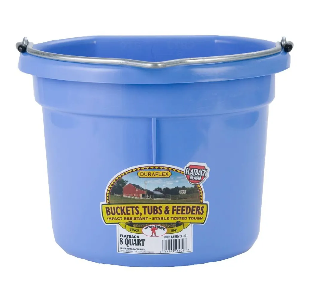 Little Giant 8 Quart Flat Back Bucket