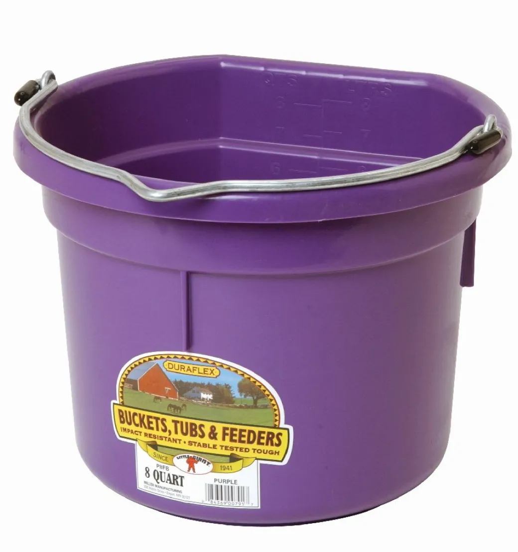 Little Giant 8 Quart Flat Back Bucket