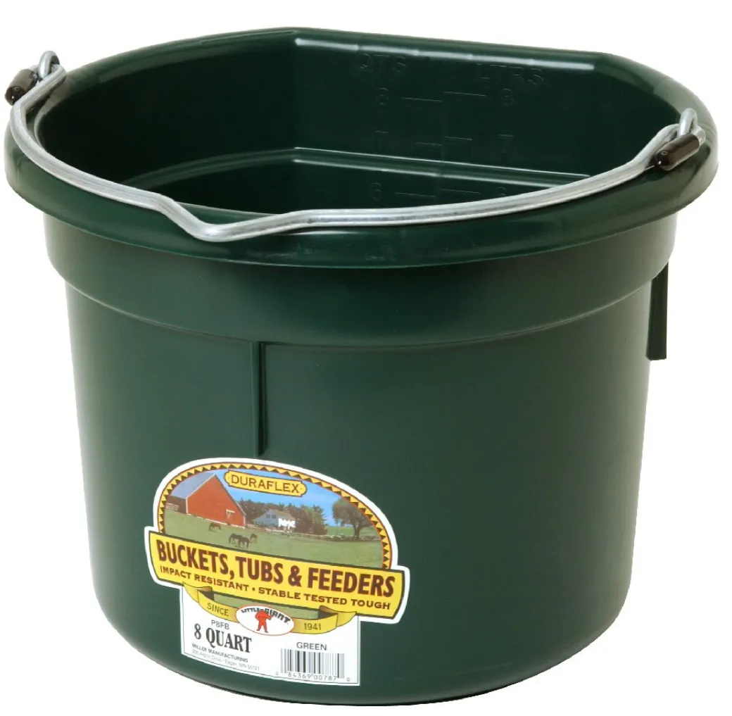 Little Giant 8 Quart Flat Back Bucket