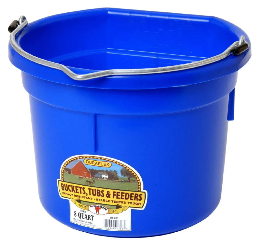 Little Giant 8 Quart Flat Back Bucket