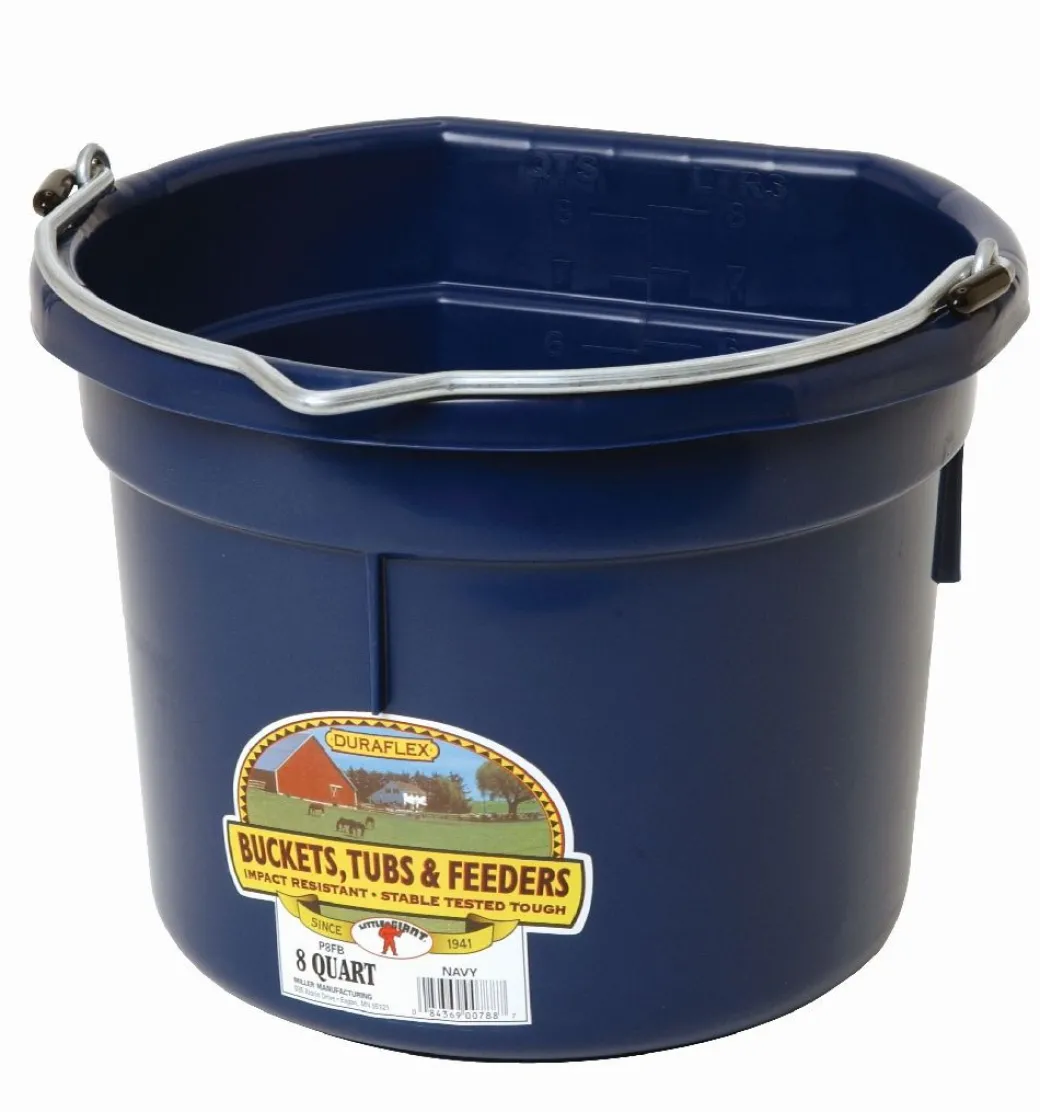 Little Giant 8 Quart Flat Back Bucket