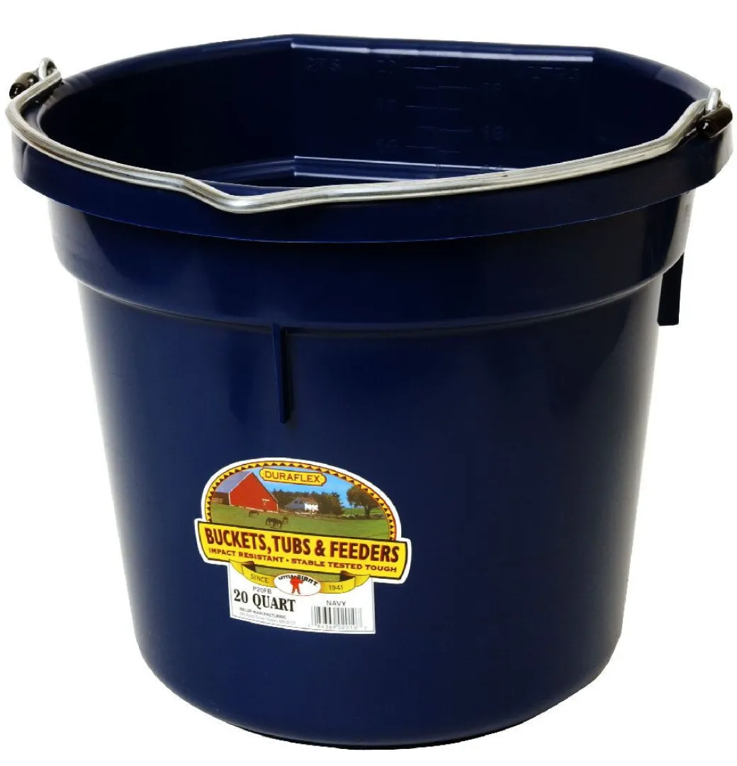 Little Giant 20 Quart Flat Back Bucket