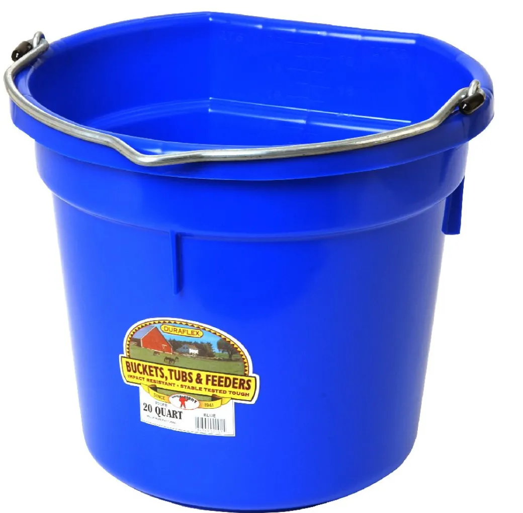 Little Giant 20 Quart Flat Back Bucket