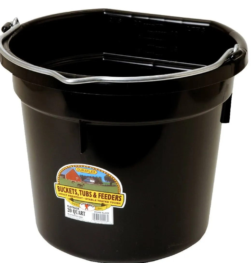 Little Giant 20 Quart Flat Back Bucket