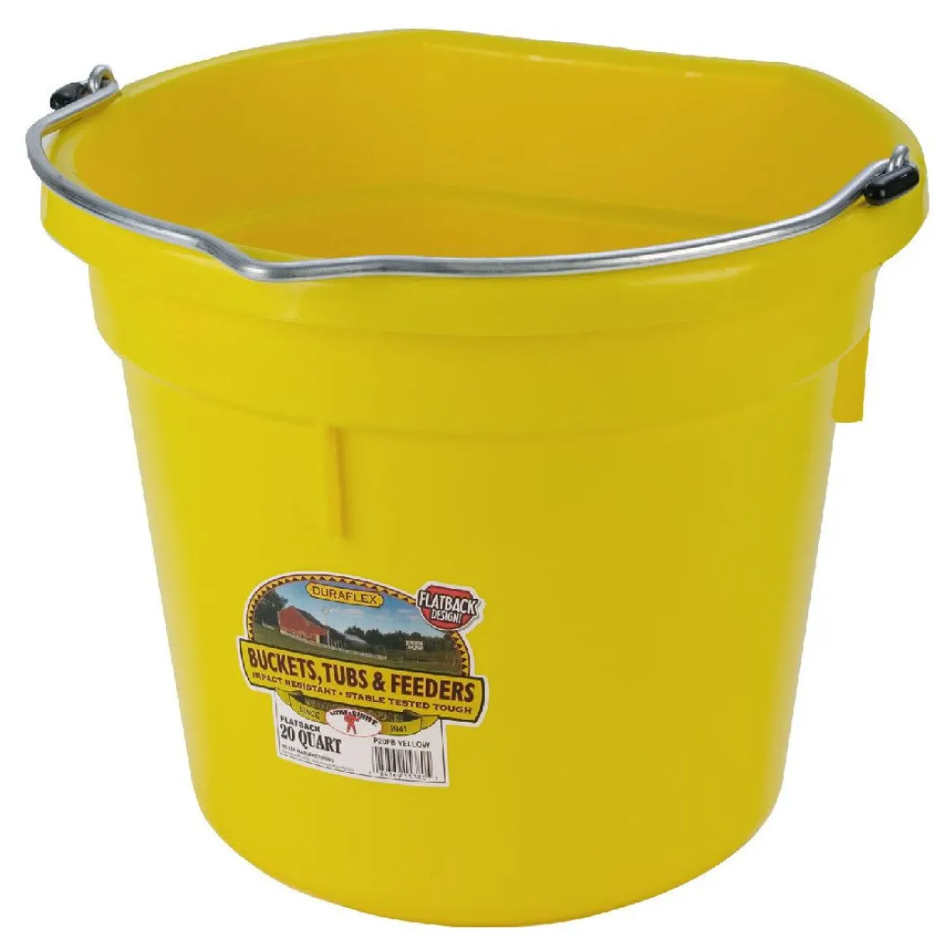 Little Giant 20 Quart Flat Back Bucket