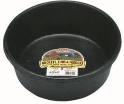 Little Giant 4 Quart Rubber Feed Pan