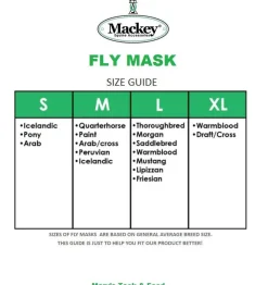 Mackey Dandy Dot Fly Mask