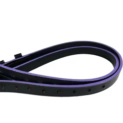 Mackey Equine Color Edge Leather Spur Straps