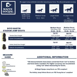Majyk Equipe Boyd Martin Stadium Hind Jump Boots