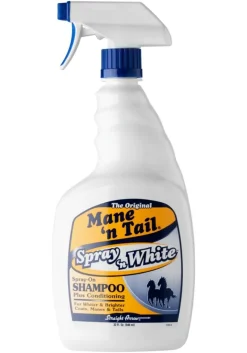 Mane 'n Tail Spray 'n White Spray-on Shampoo - 32 oz