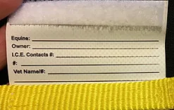 ManeStay Emergency ID Tag