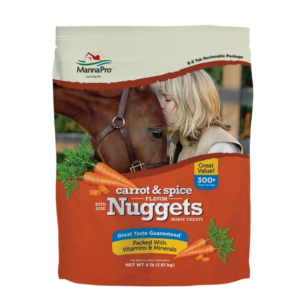 Manna Pro Bite-Size Nuggets Horse Treats