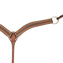 Martin Saddlery Dark Frame Diamond Breast Collar