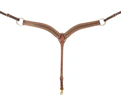 Martin Saddlery Dark Frame Diamond Breast Collar